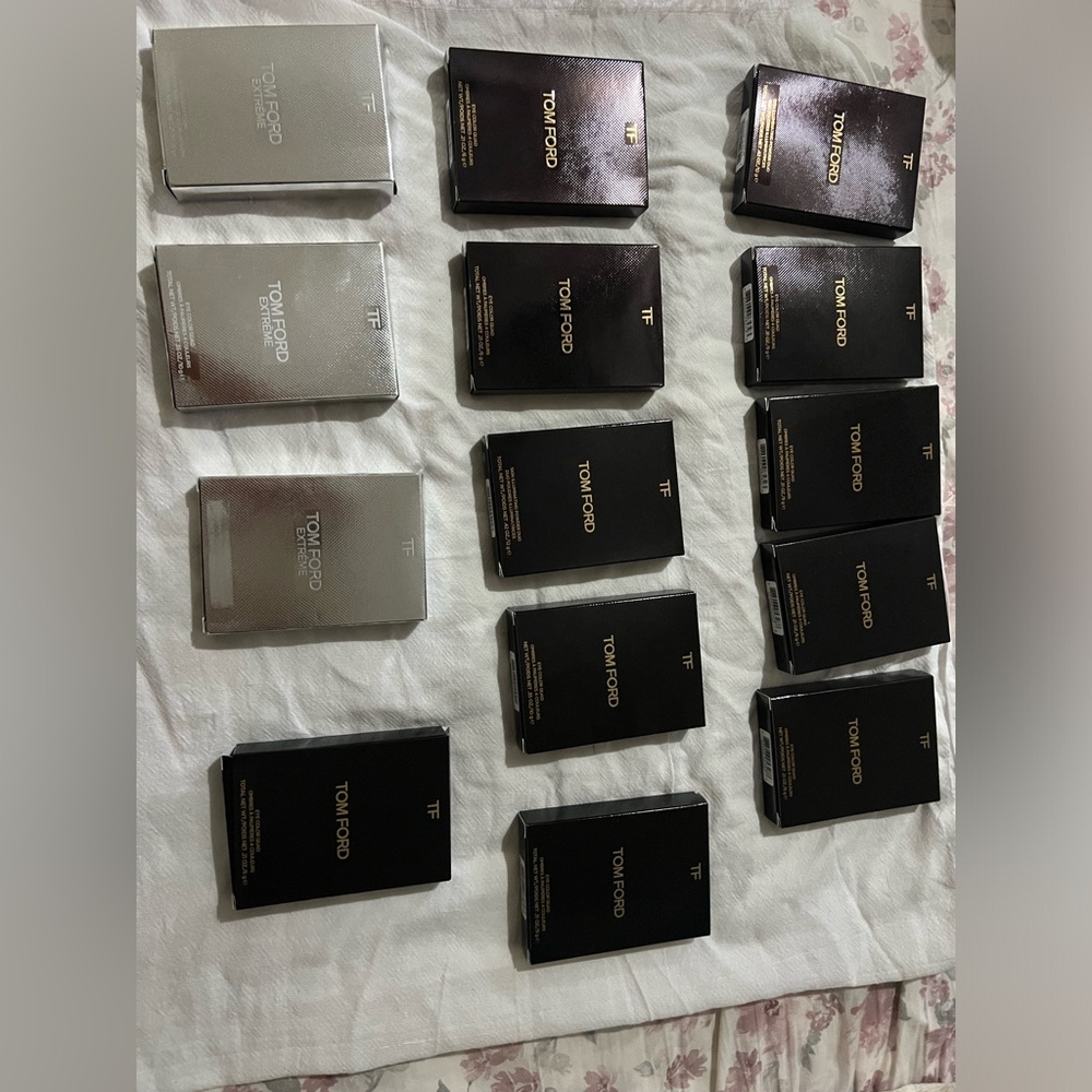 Brand new tomford eyeshadow palette: photosynthesis,mercurial, golden mink